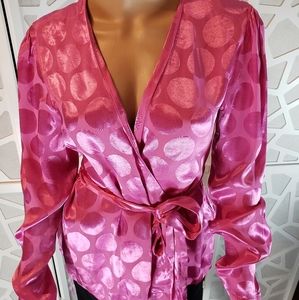 Topshop wrap top size 8 NWT